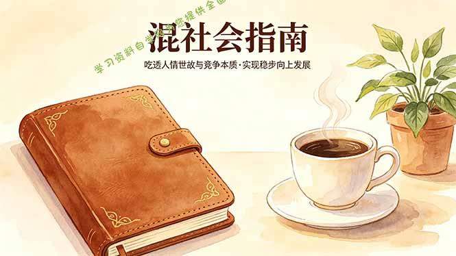 付费文章：混社会指南，吃透人情世故与竞争本质，实现稳步向上发展-为您提供全面学习资料信息资源学习资料自学网