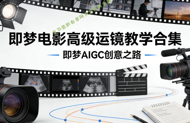 即梦电影高级运镜教学合集,即梦AIGC创意之路
