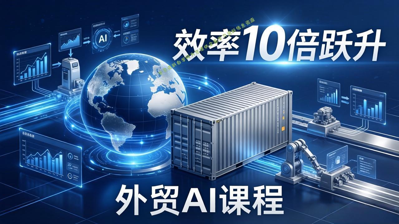 外贸人AI破局课：从零部署n8n搭建数字员工，让AI自动执行复杂工作流，效率10倍跃升 - - 