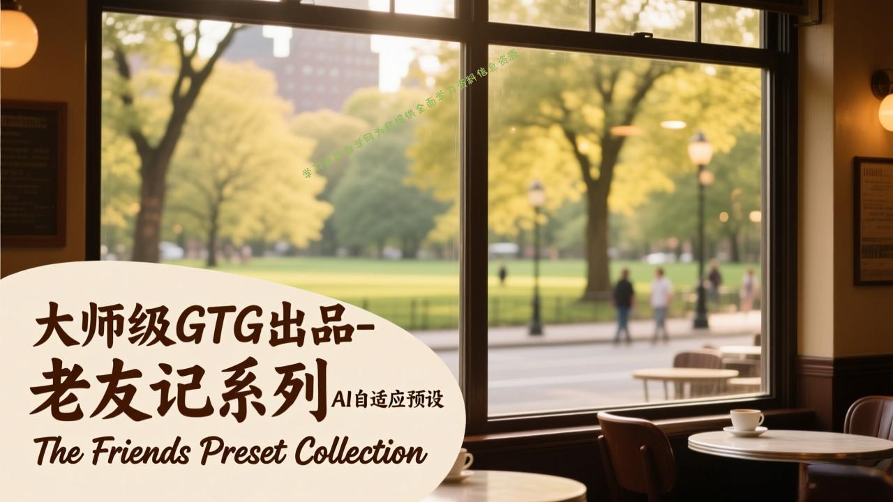 大师级GTG出品-老友记系列AI自适应预设The Friends Preset Collection - - 