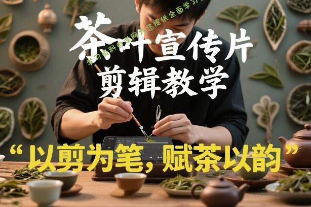 茶叶宣传片剪辑教学,以剪为笔,赋茶以韵,新手也能拍出高级感