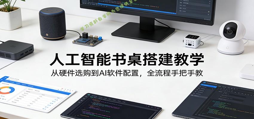 人工智能书桌搭建教学：从硬件选购到AI软件配置，全流程手把手教 - - 