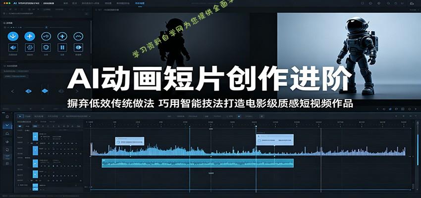 AI动画短片创作进阶：摒弃低效传统做法，巧用智能技法打造电影级质感短视频作品 - 