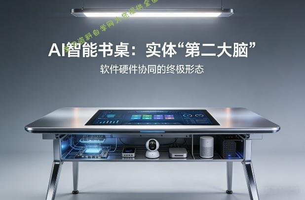 AI智能书桌搭建,构建你的实体“第二大脑”,软件硬件协同的终极形态