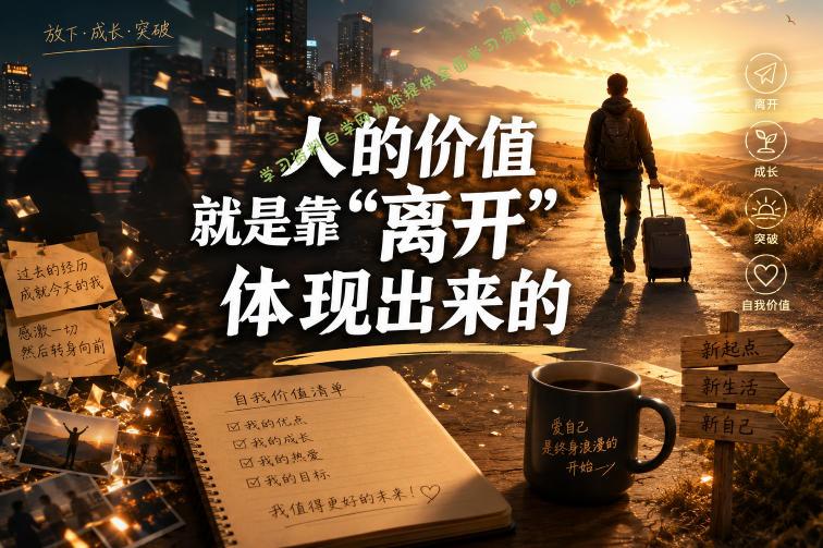 付费文章:人的价值就是靠“离开”体现出来的
